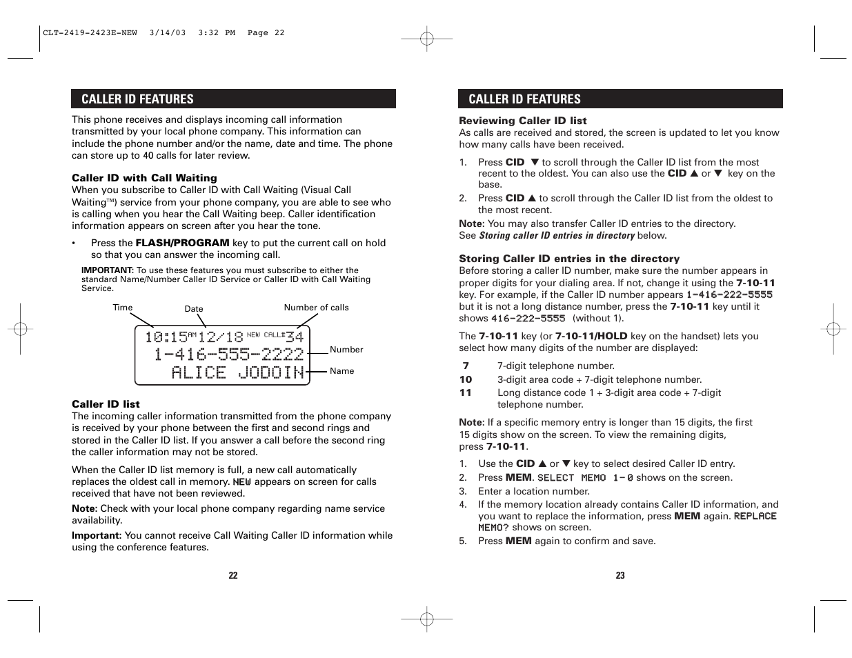 Sanyo CLT-2423 User Manual | Page 12 / 20