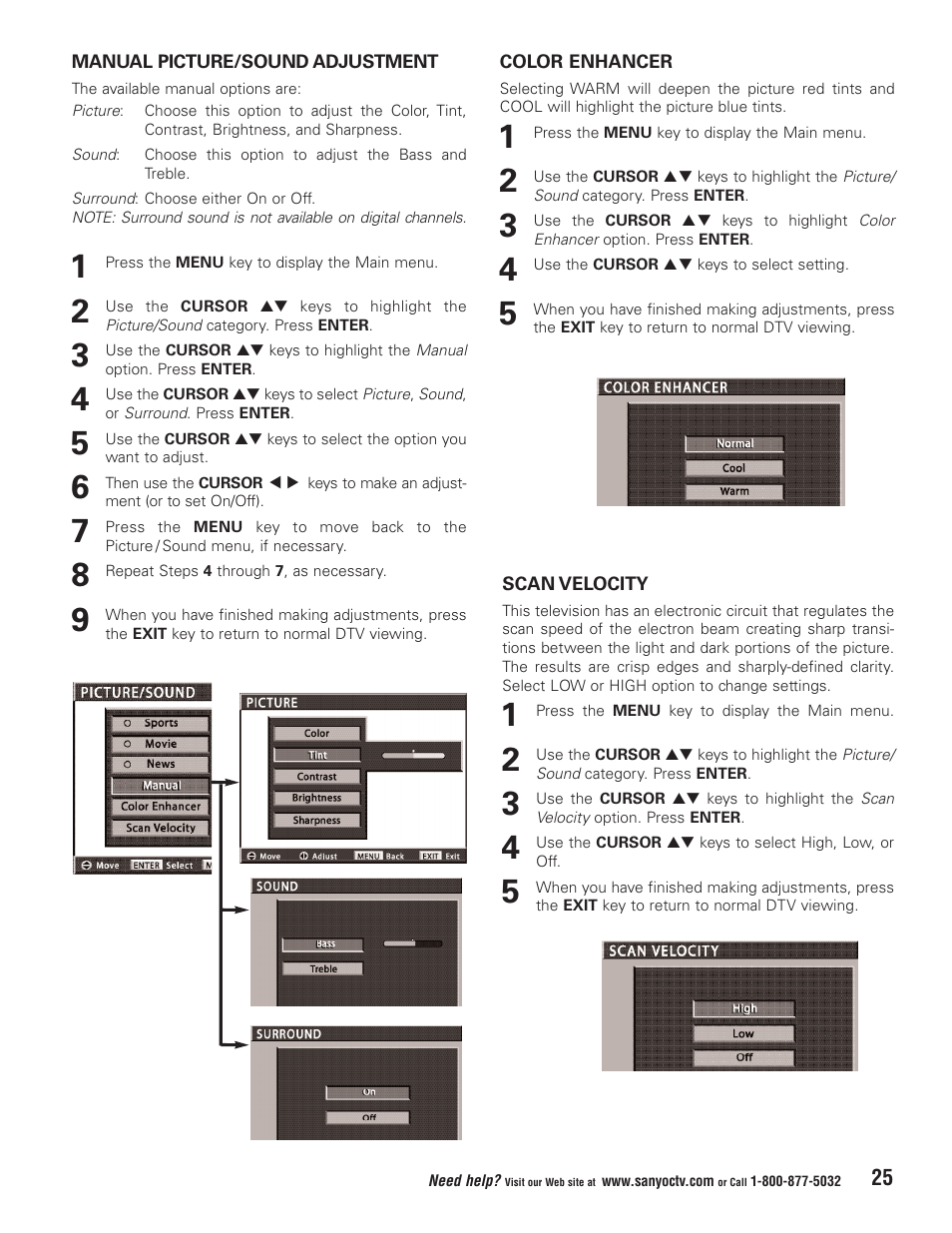 Sanyo HT32744 User Manual | Page 25 / 62