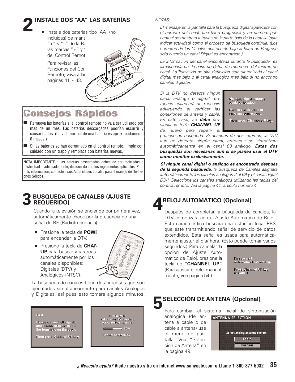 Sanyo HT32744 User Manual | Page 35 / 62