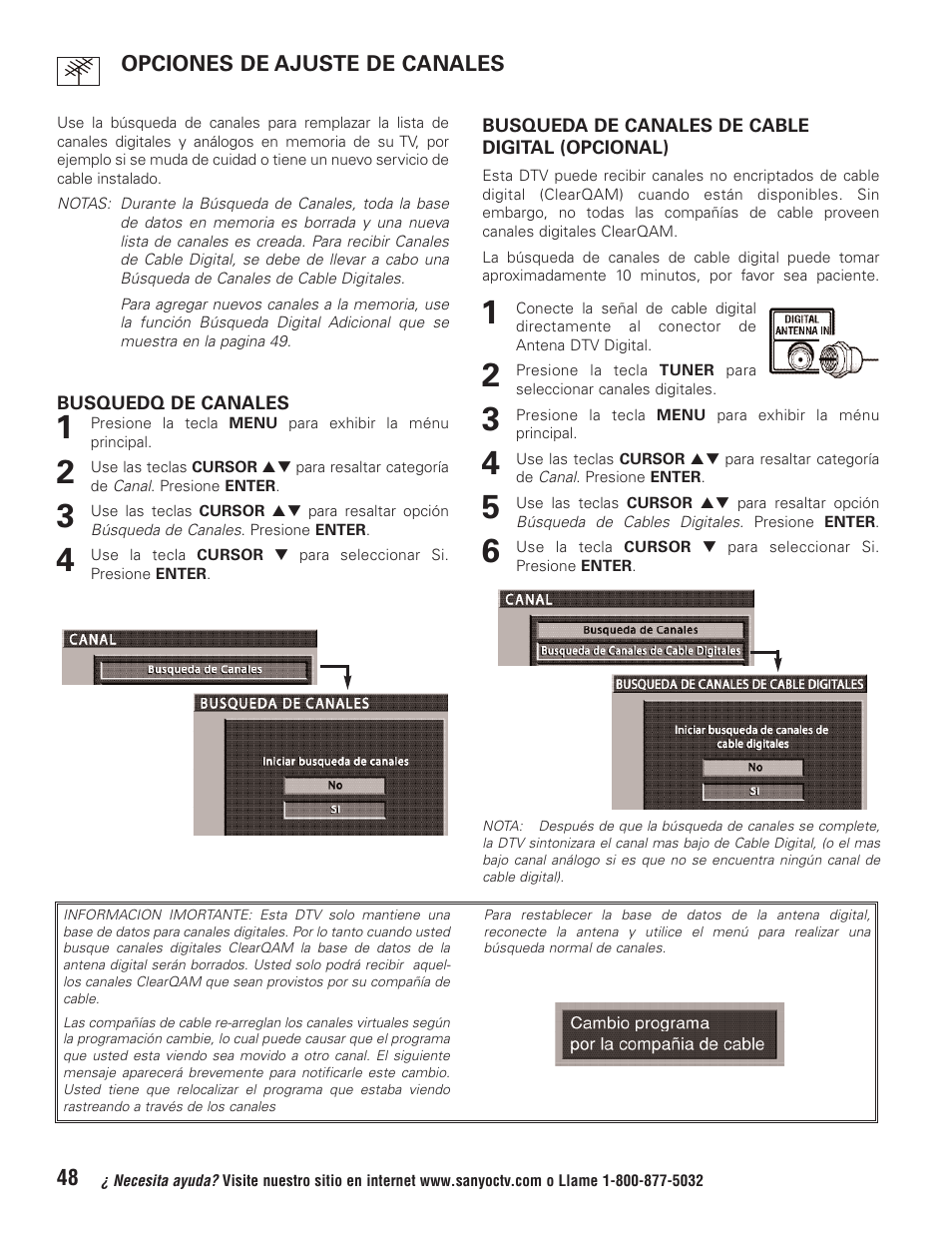 Sanyo HT32744 User Manual | Page 48 / 62