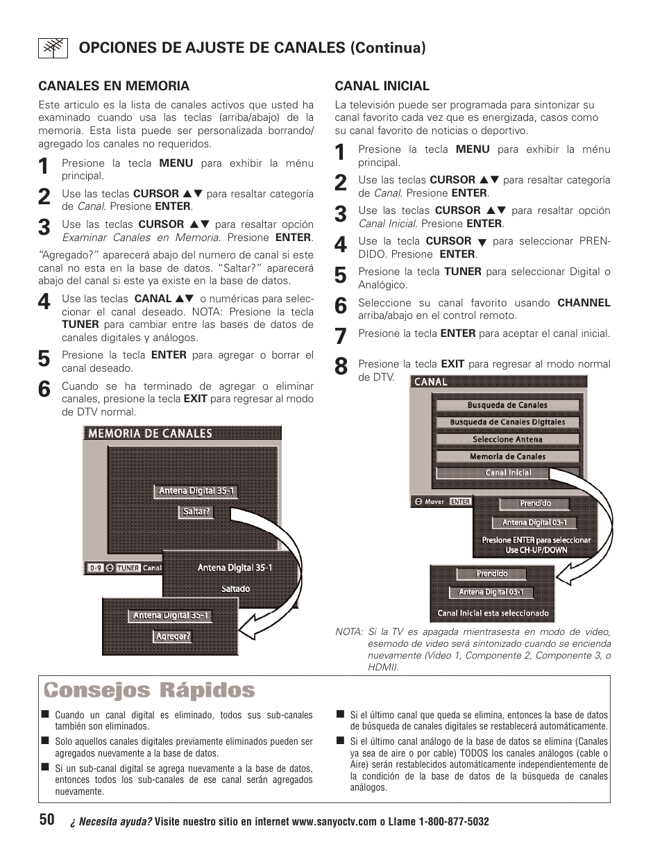 Sanyo HT32744 User Manual | Page 50 / 62