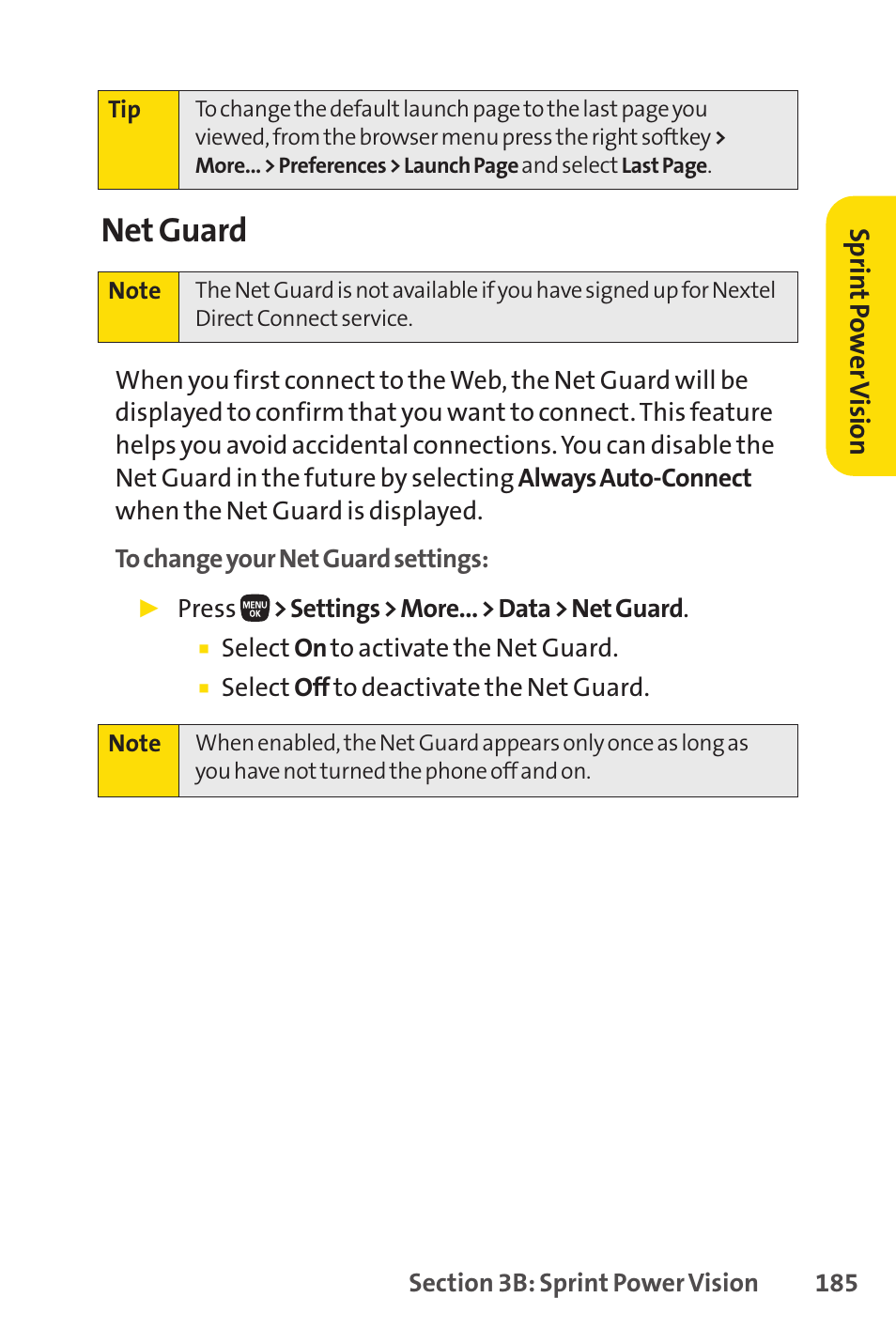 Net guard | Sanyo PRO-200 User Manual | Page 199 / 236