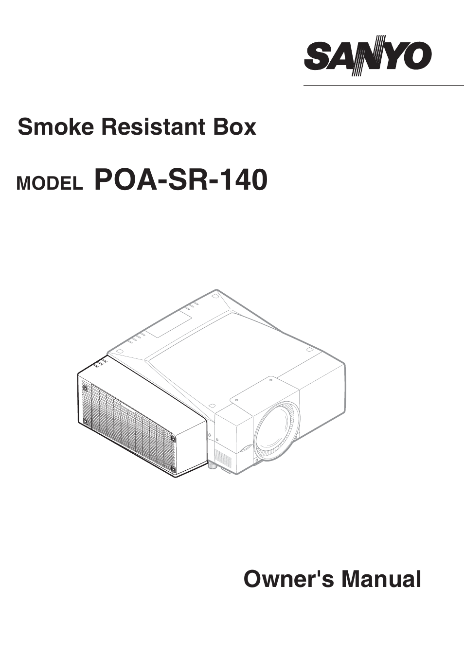 Sanyo POA-SR-140 User Manual | 12 pages