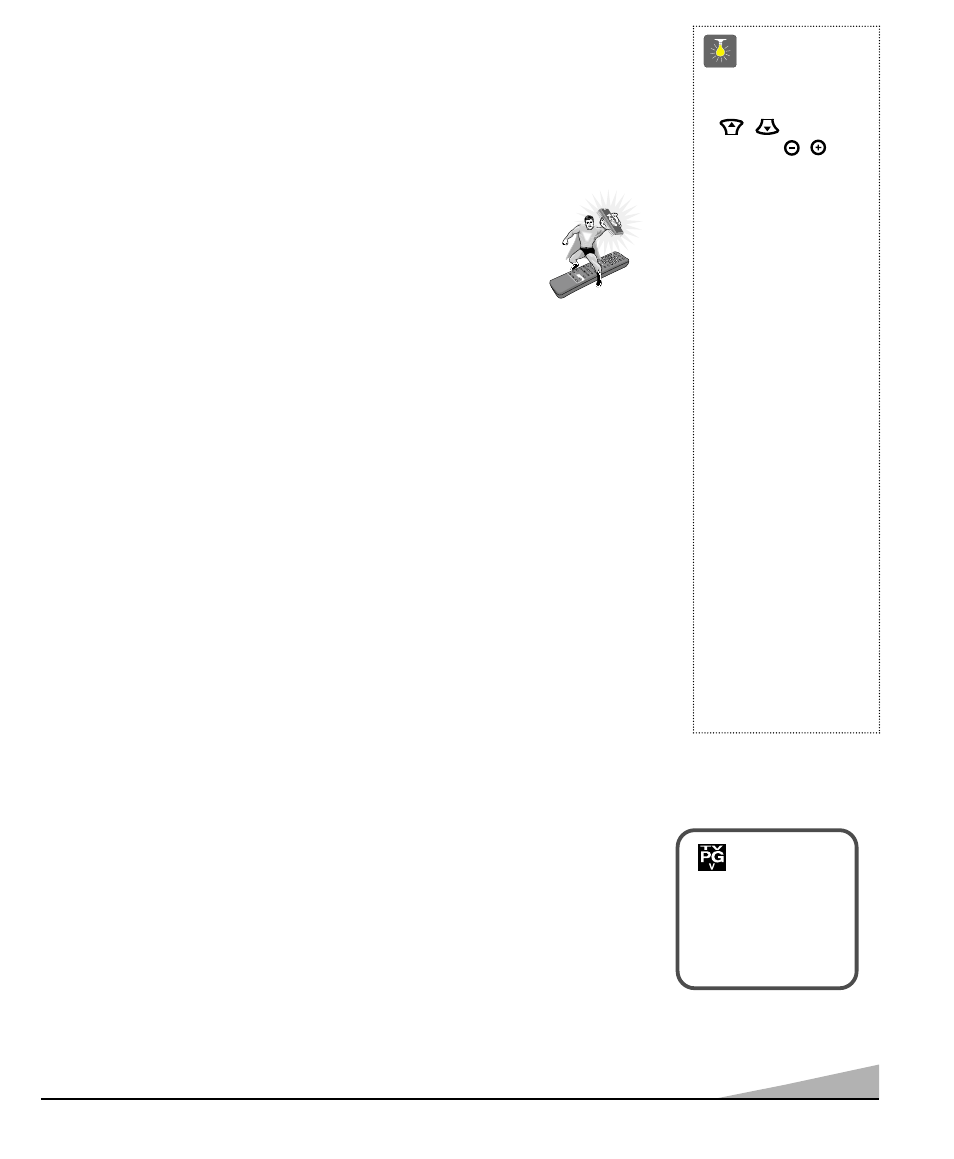V-guide information, Quicktips | Sanyo DS25500 User Manual | Page 13 / 44