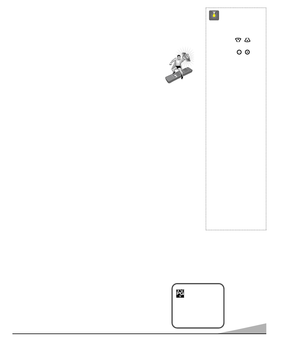 Informacíon de guía-v, Tipos de programacion que reciben clasificación, Consejos rápidos | Sanyo DS25500 User Manual | Page 35 / 44