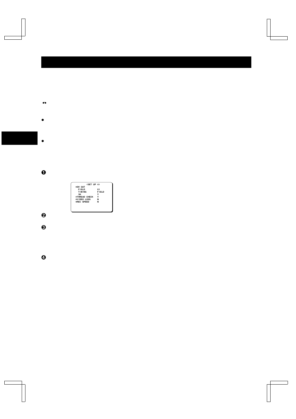 Video cassette tapes, Correct tape thread check function | Sanyo TLS-9024P User Manual | Page 14 / 39