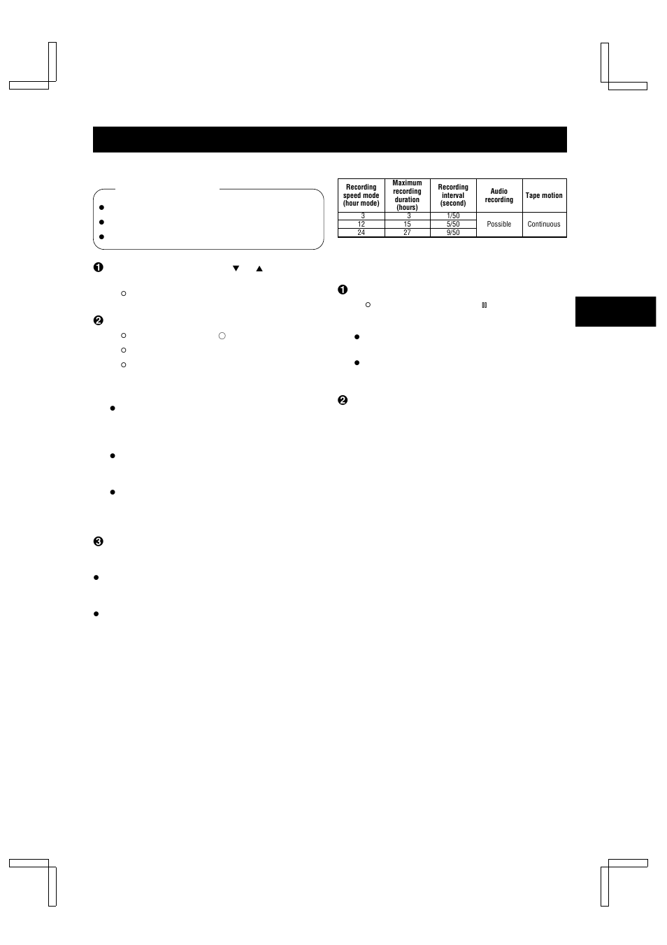 Normal recording | Sanyo TLS-9024P User Manual | Page 15 / 39