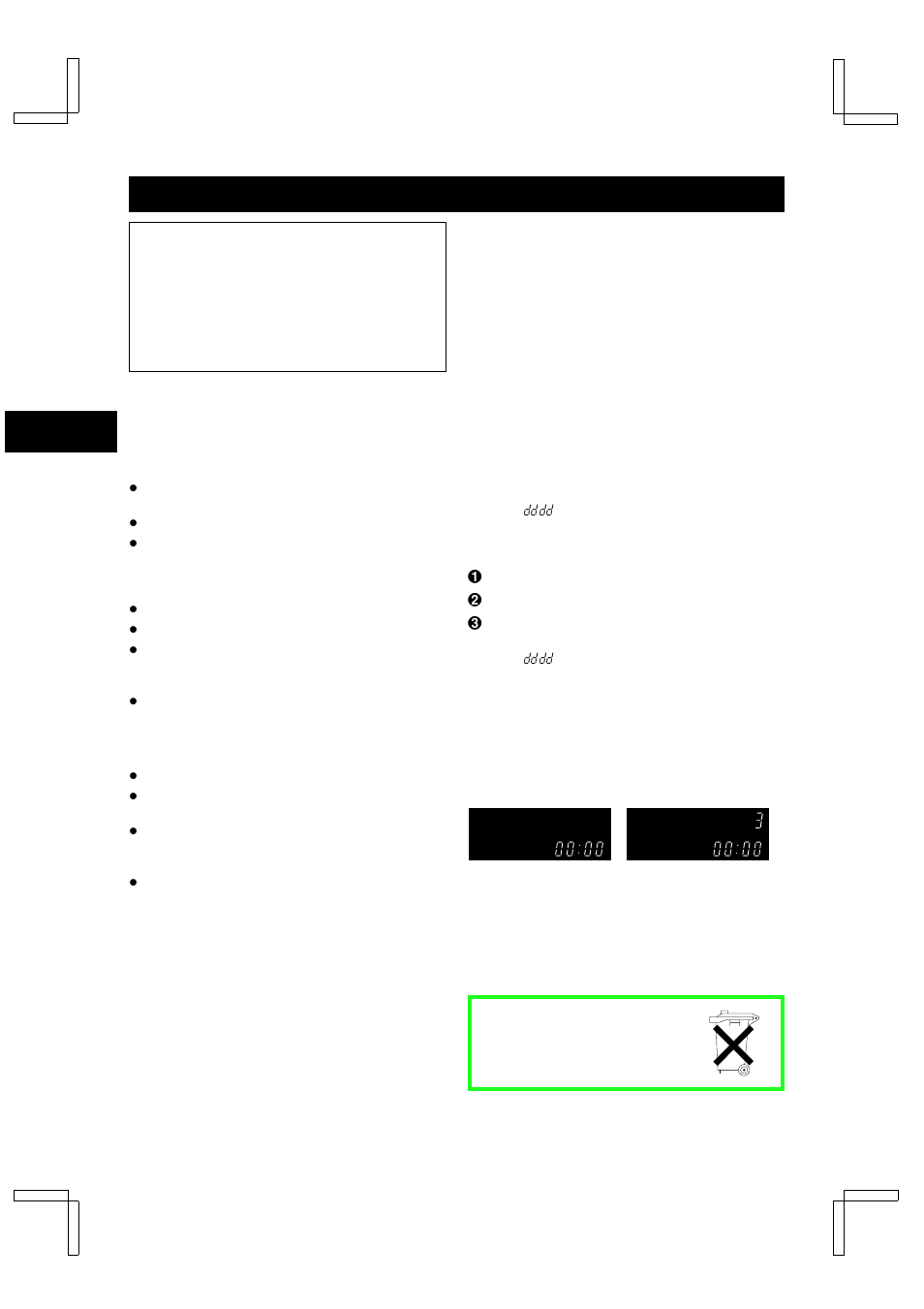 Precautions | Sanyo TLS-9024P User Manual | Page 2 / 39