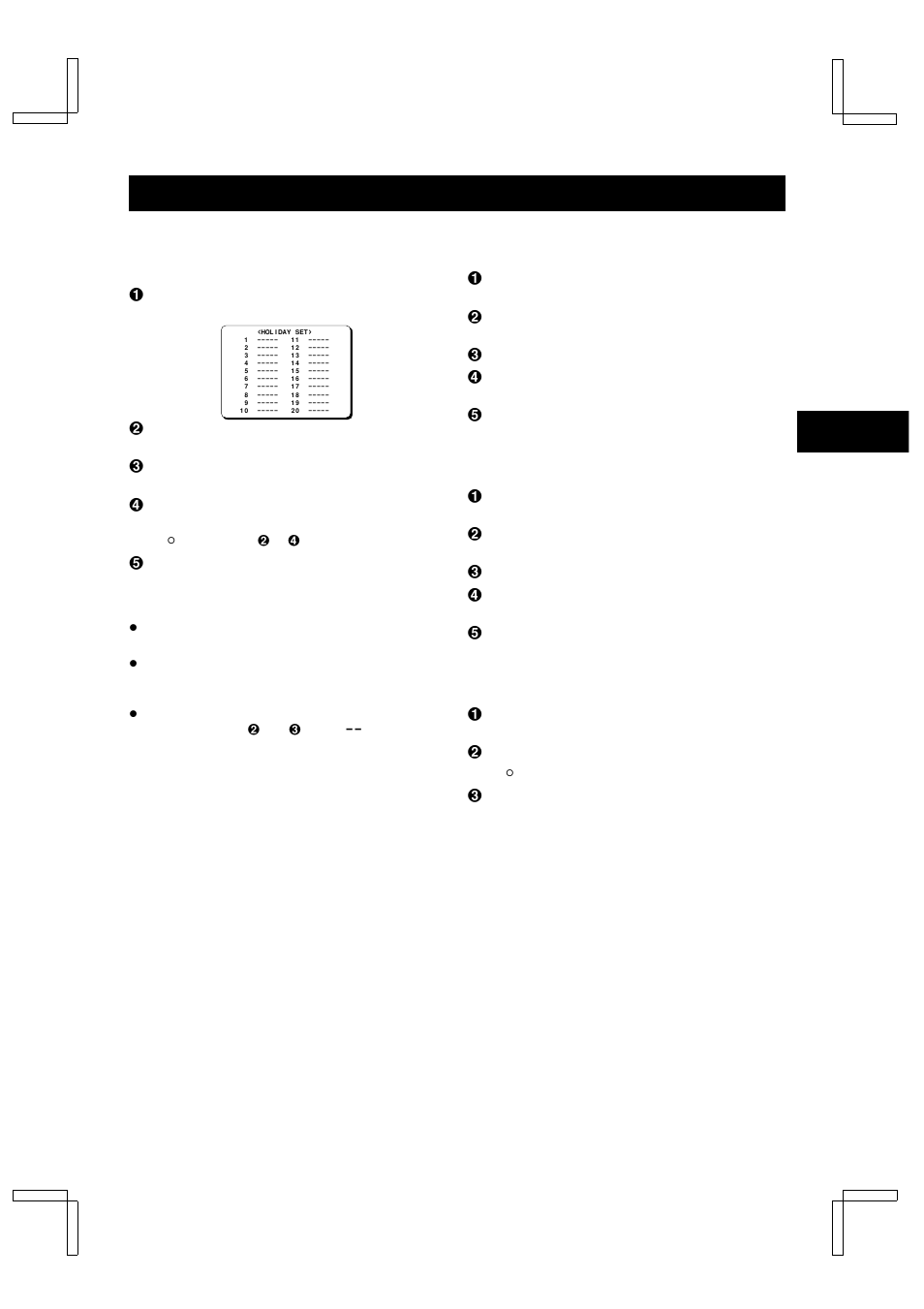 Programme timer recording | Sanyo TLS-9024P User Manual | Page 23 / 39
