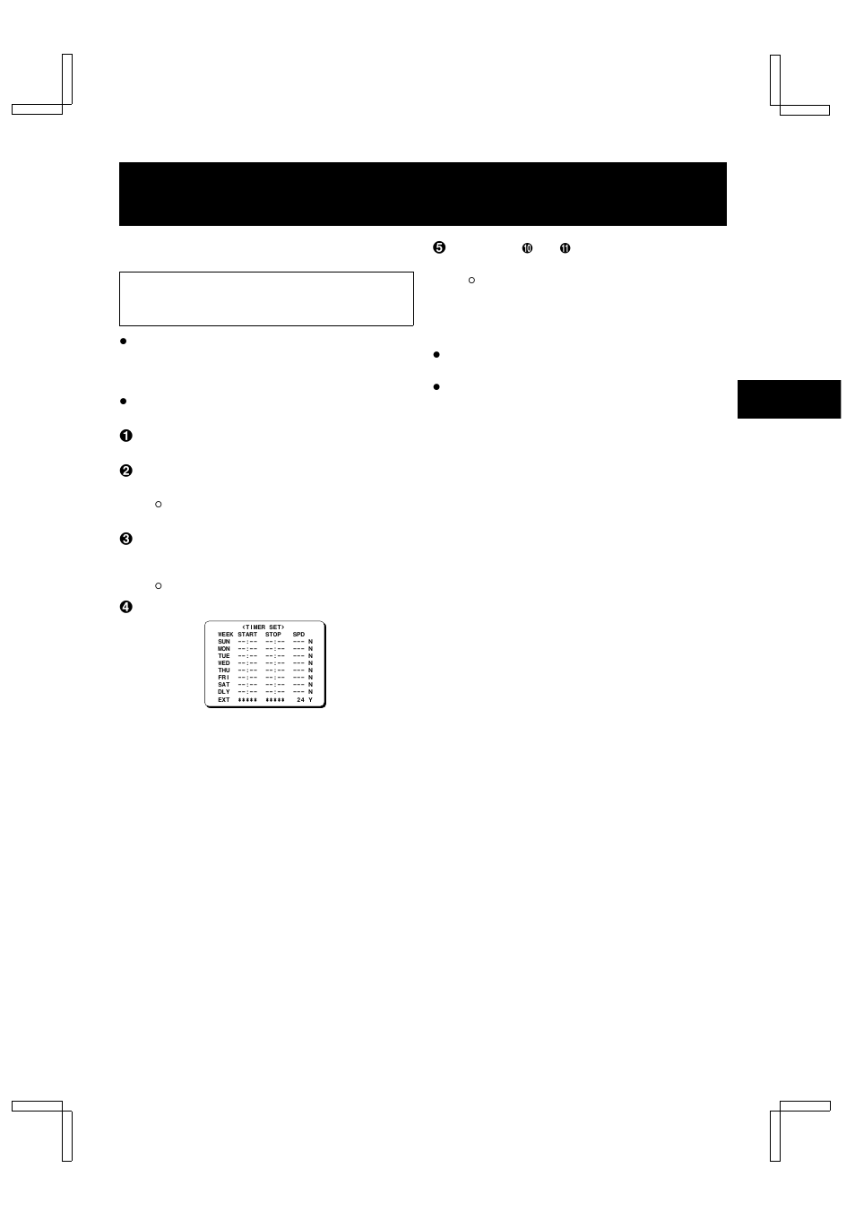 Recording using an external timer input | Sanyo TLS-9024P User Manual | Page 25 / 39