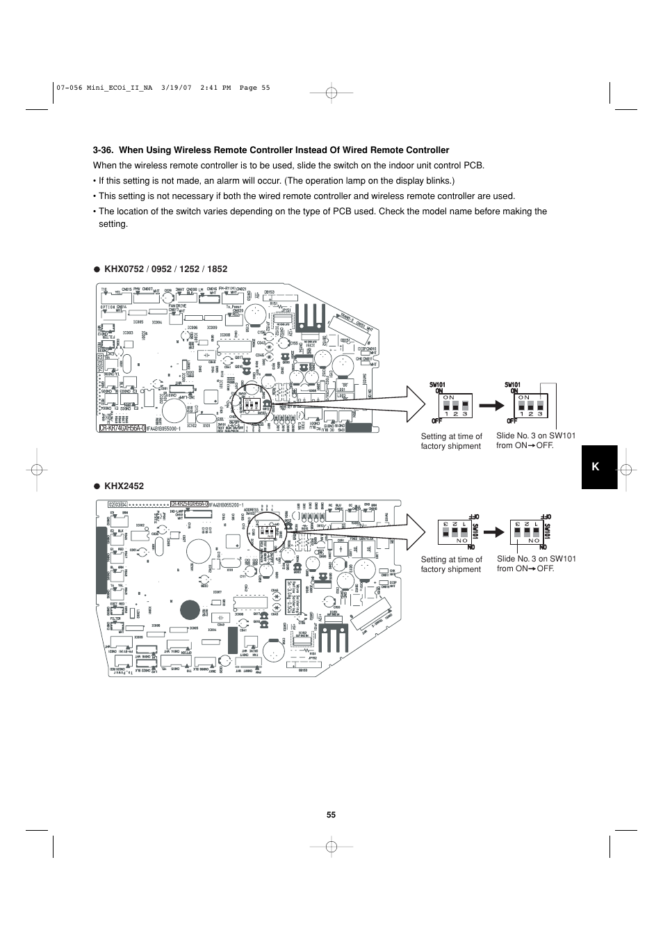 Sanyo AHX0952 User Manual | Page 55 / 90