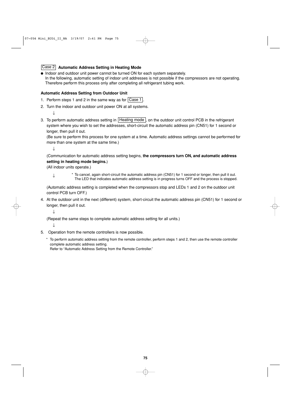 Sanyo AHX0952 User Manual | Page 75 / 90