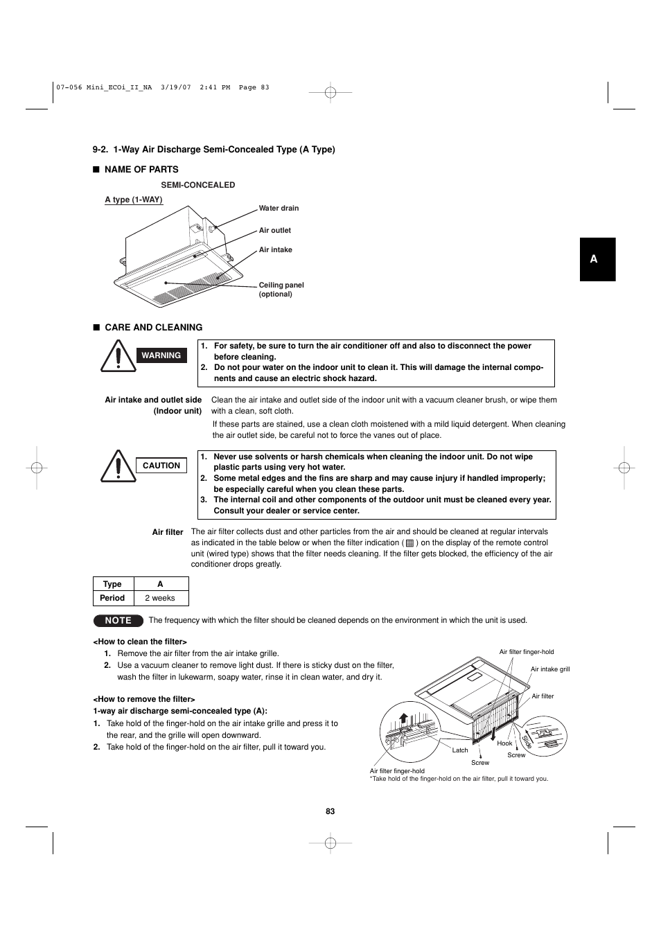 Sanyo AHX0952 User Manual | Page 83 / 90