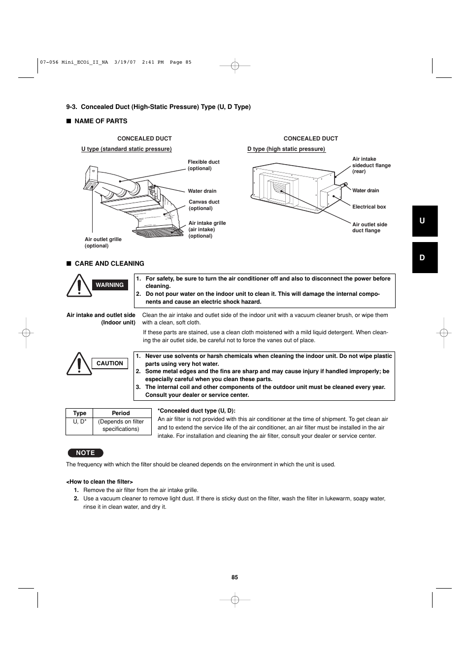 Sanyo AHX0952 User Manual | Page 85 / 90