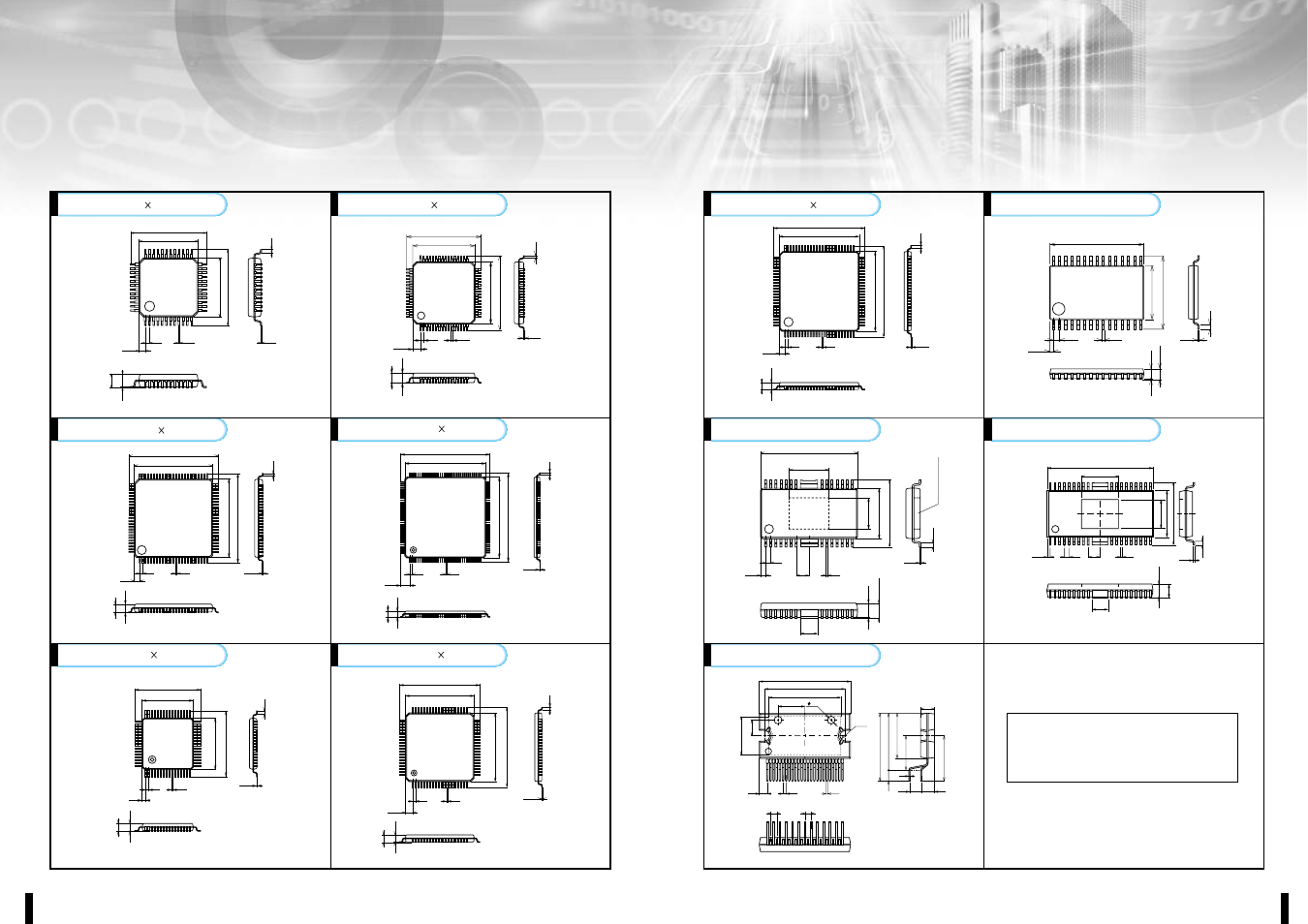 Package dimensions, Car audio 78, Sqfp48 (7 7) | Reference drawing) | Sanyo EP93F User Manual | Page 41 / 43