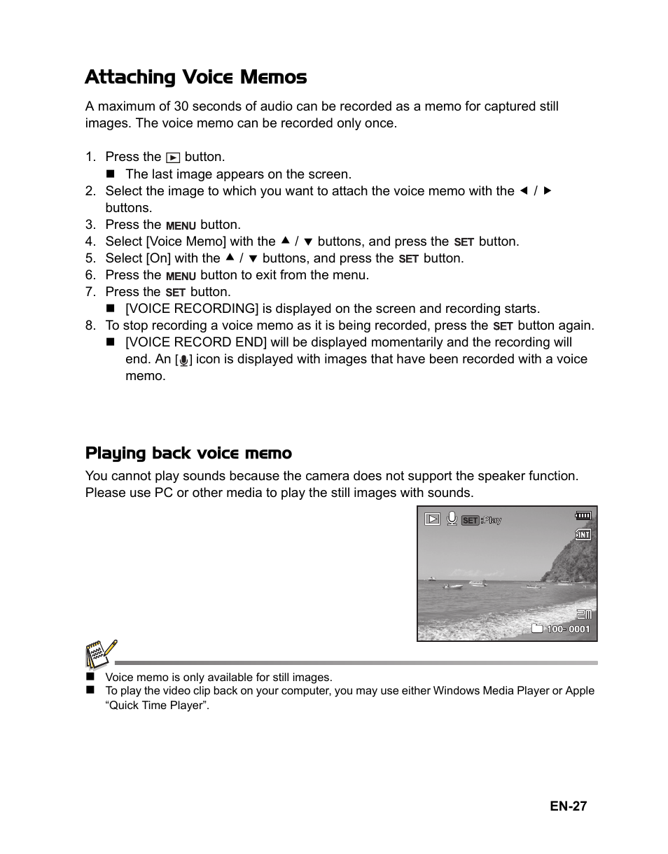 Xe e | Sanyo VPC-S1085 User Manual | Page 28 / 45