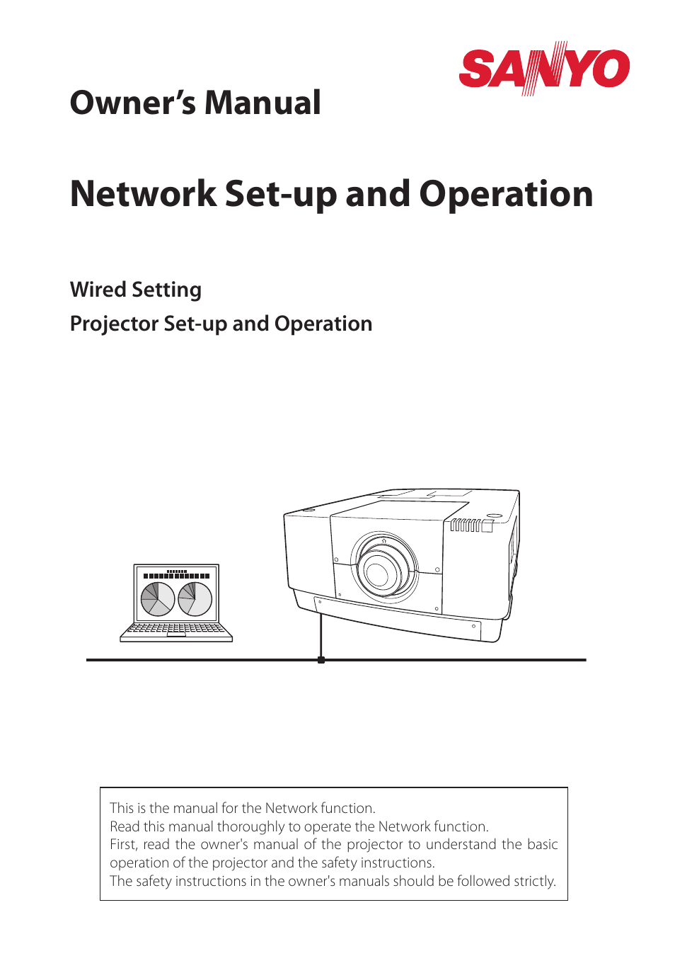 Sanyo Projector User Manual | 62 pages