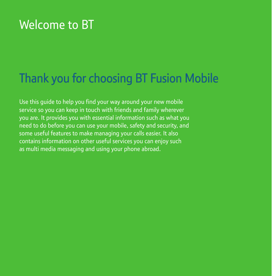 326596_wlbt_post-b.pdf, Welcome to bt | Sanyo P260 User Manual | Page 2 / 20