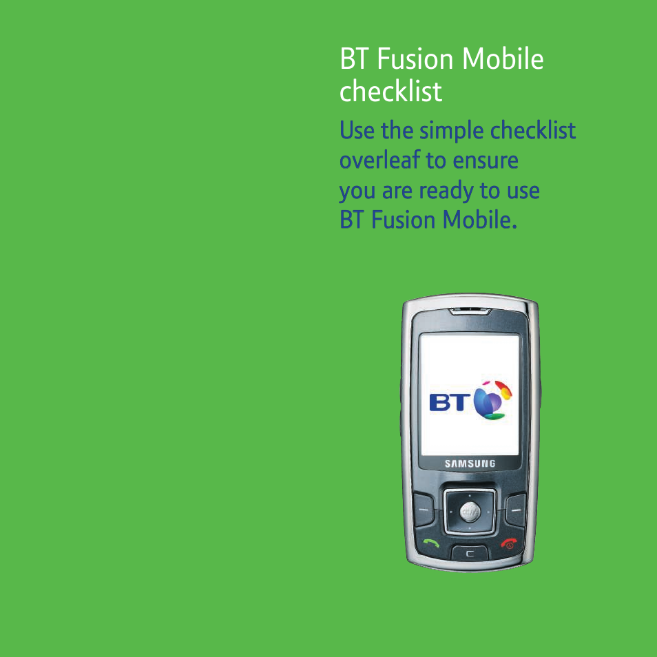326596_wlbt_post-4.pdf, Bt fusion mobile checklist | Sanyo P260 User Manual | Page 6 / 20