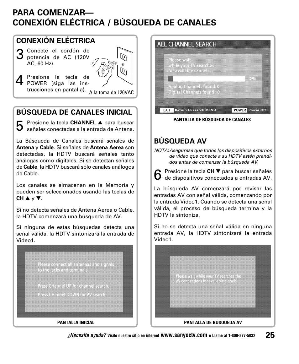 Sanyo DP52848 User Manual | Page 25 / 52