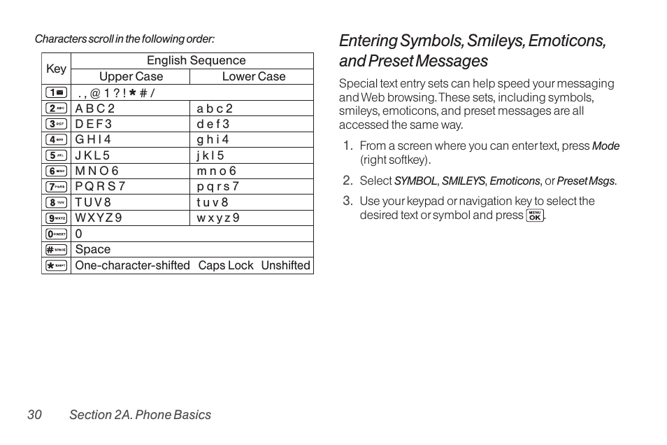 30 and 114.) | Sanyo Katana LX User Manual | Page 42 / 165
