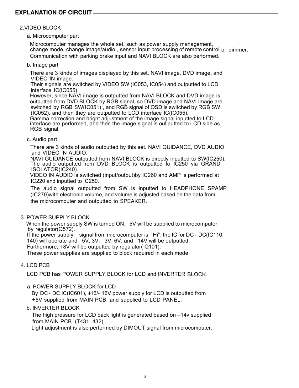 Sanyo NV-E7000 User Manual | Page 32 / 68