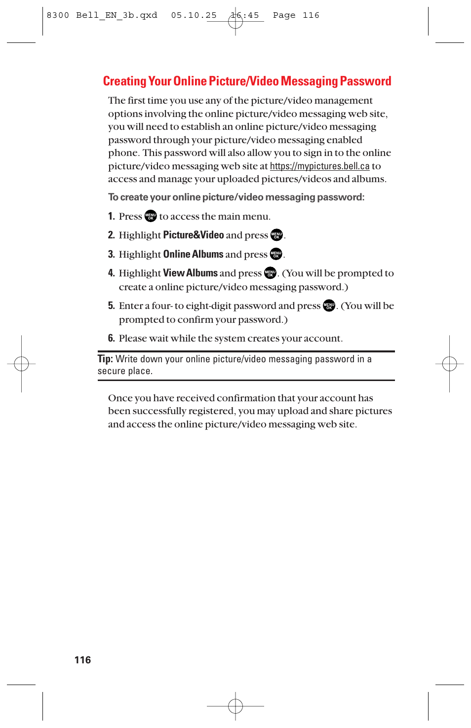 Sanyo scp8300 User Manual | Page 123 / 179