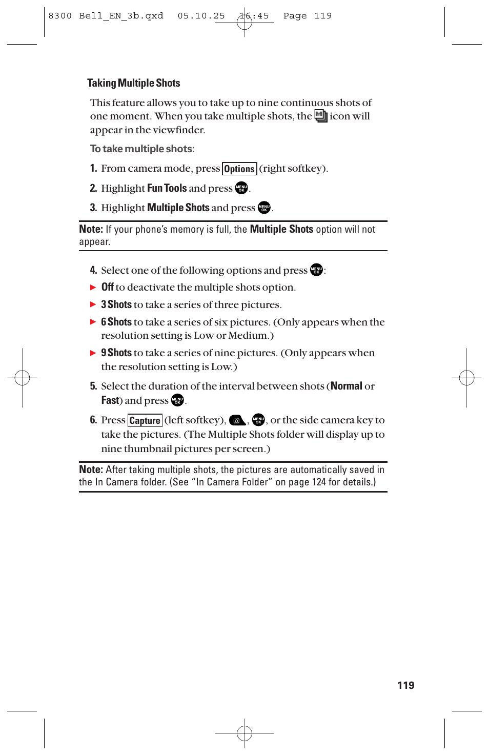 Sanyo scp8300 User Manual | Page 126 / 179