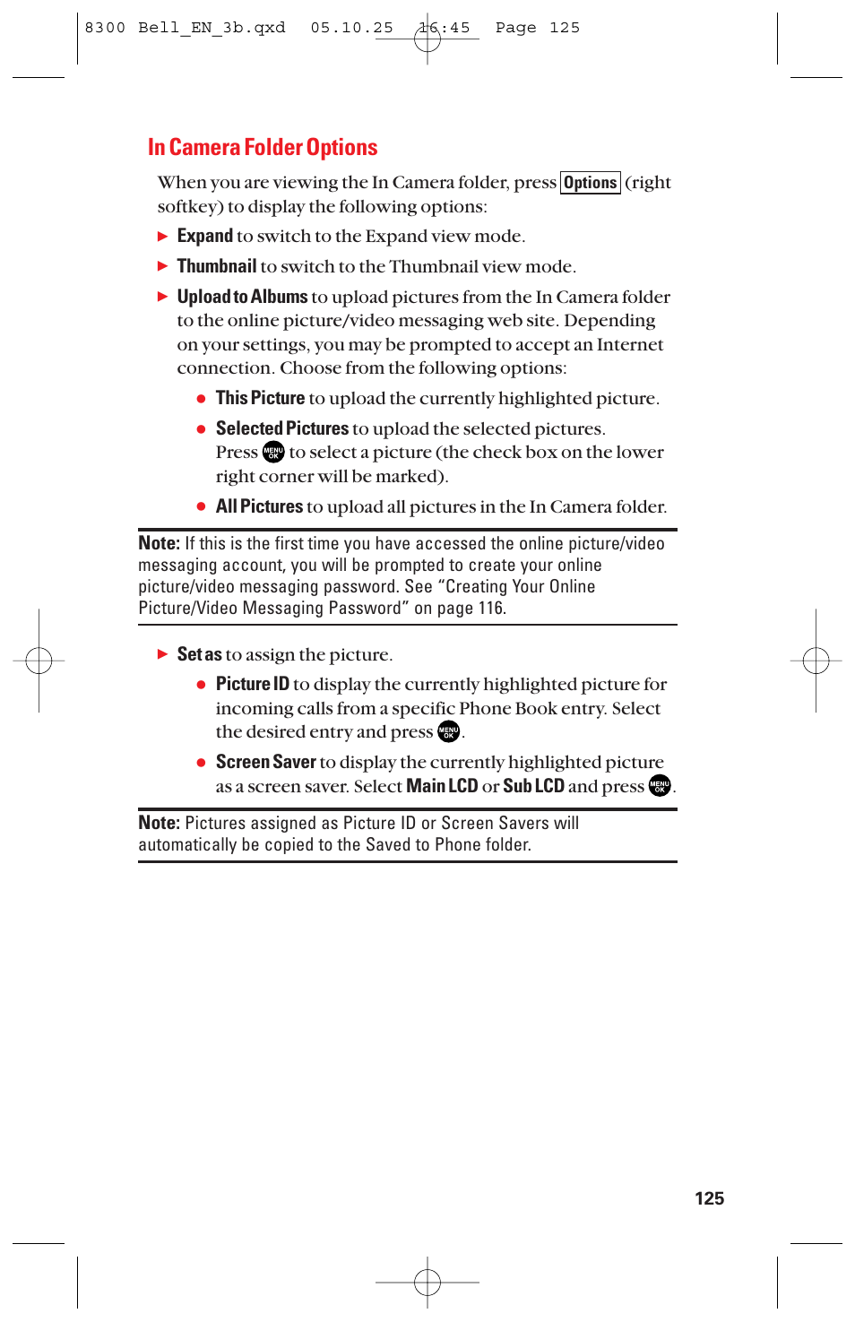 Sanyo scp8300 User Manual | Page 132 / 179