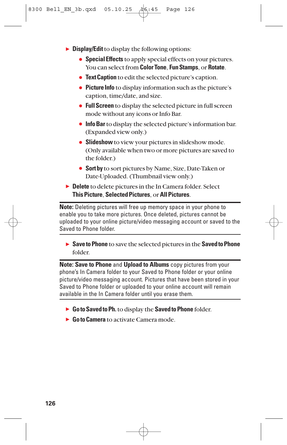 Sanyo scp8300 User Manual | Page 133 / 179