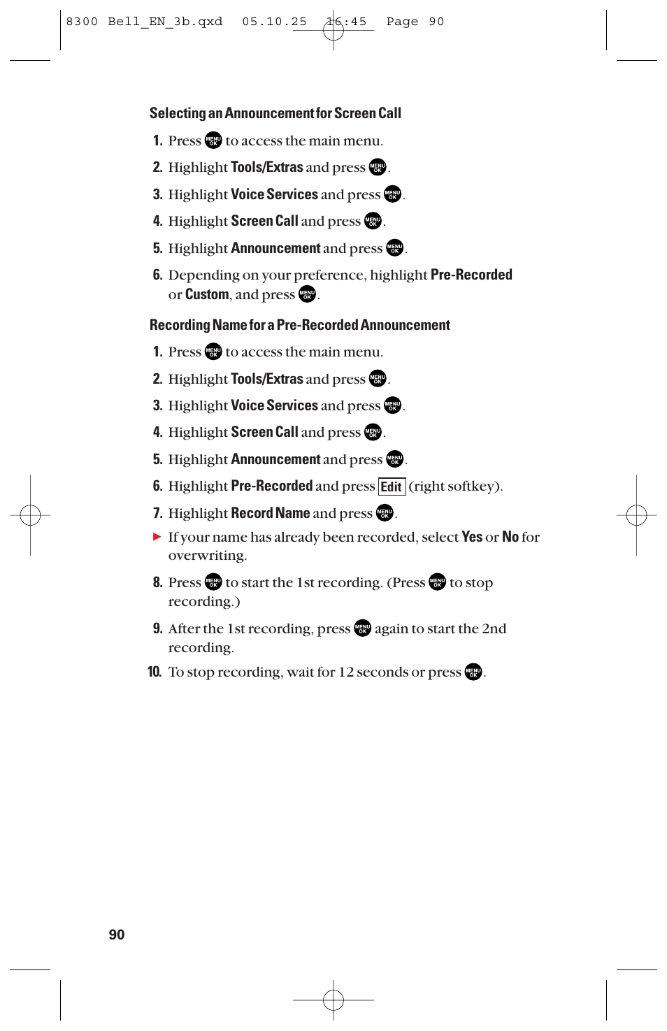 Sanyo scp8300 User Manual | Page 97 / 179