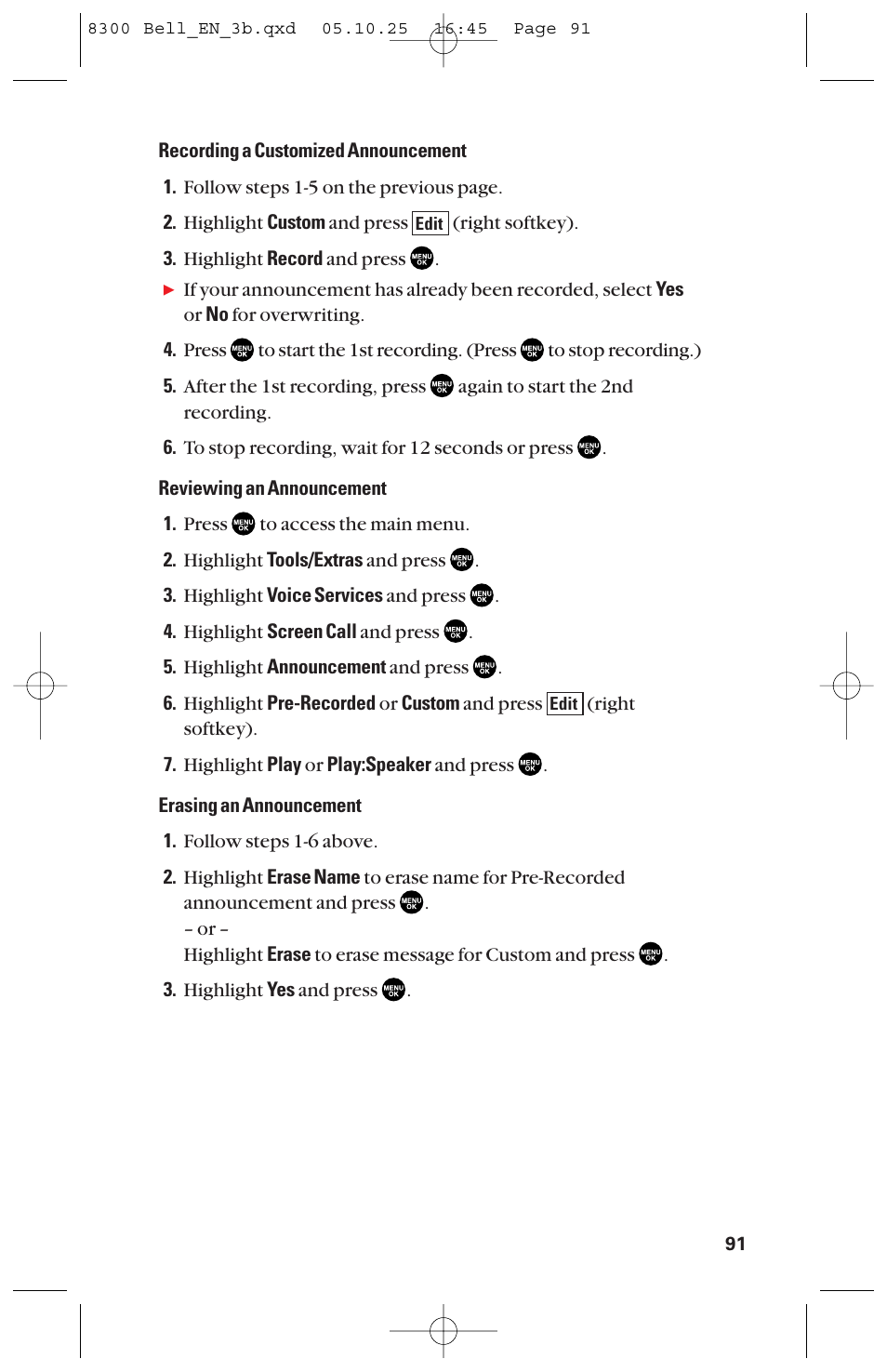 Sanyo scp8300 User Manual | Page 98 / 179