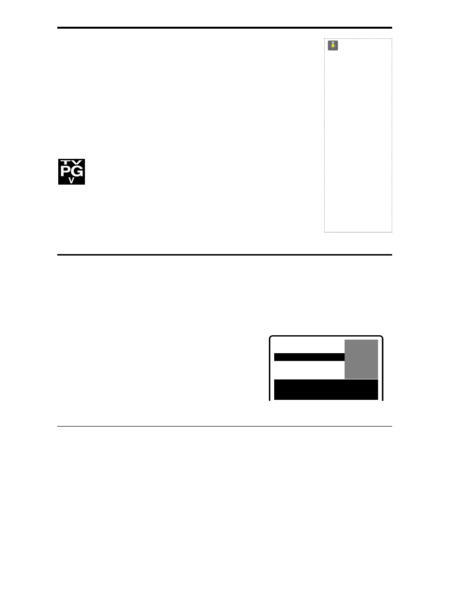 V-guide (parental control), V-guide operation, Quicktips | Sanyo DS35224 User Manual | Page 17 / 64