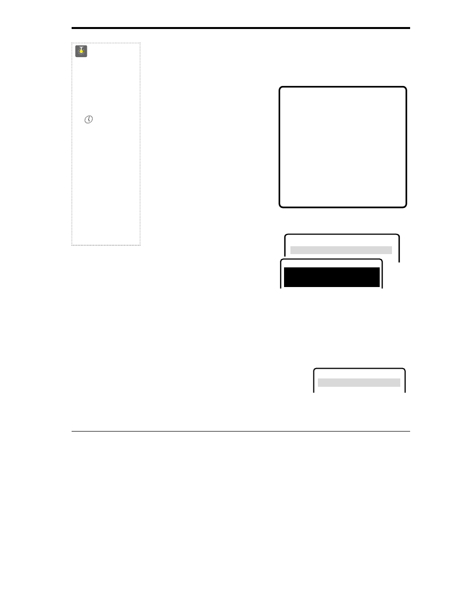 Réglage et mise en place du télécouleur, Conseils, Utilisation du menu à l’écran | Réglage de l’horloge | Sanyo DS35224 User Manual | Page 56 / 64