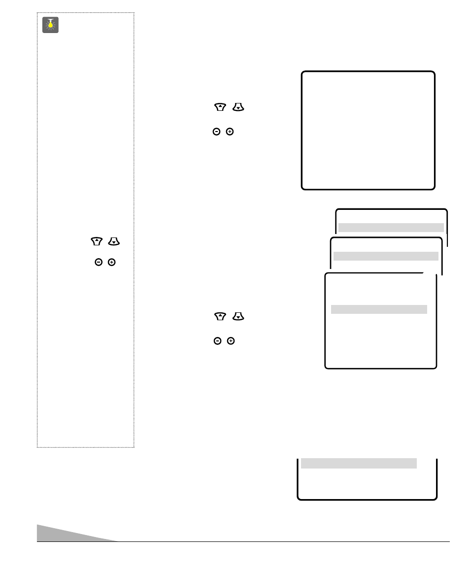 Ajustes del tv, 40 consejos rápidos, Como hacer los ajustes | Ajuste de imagen | Sanyo DS13310 User Manual | Page 40 / 52