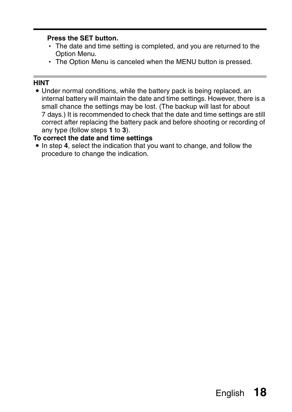 English | Sanyo VPC-X1200 User Manual | Page 27 / 72