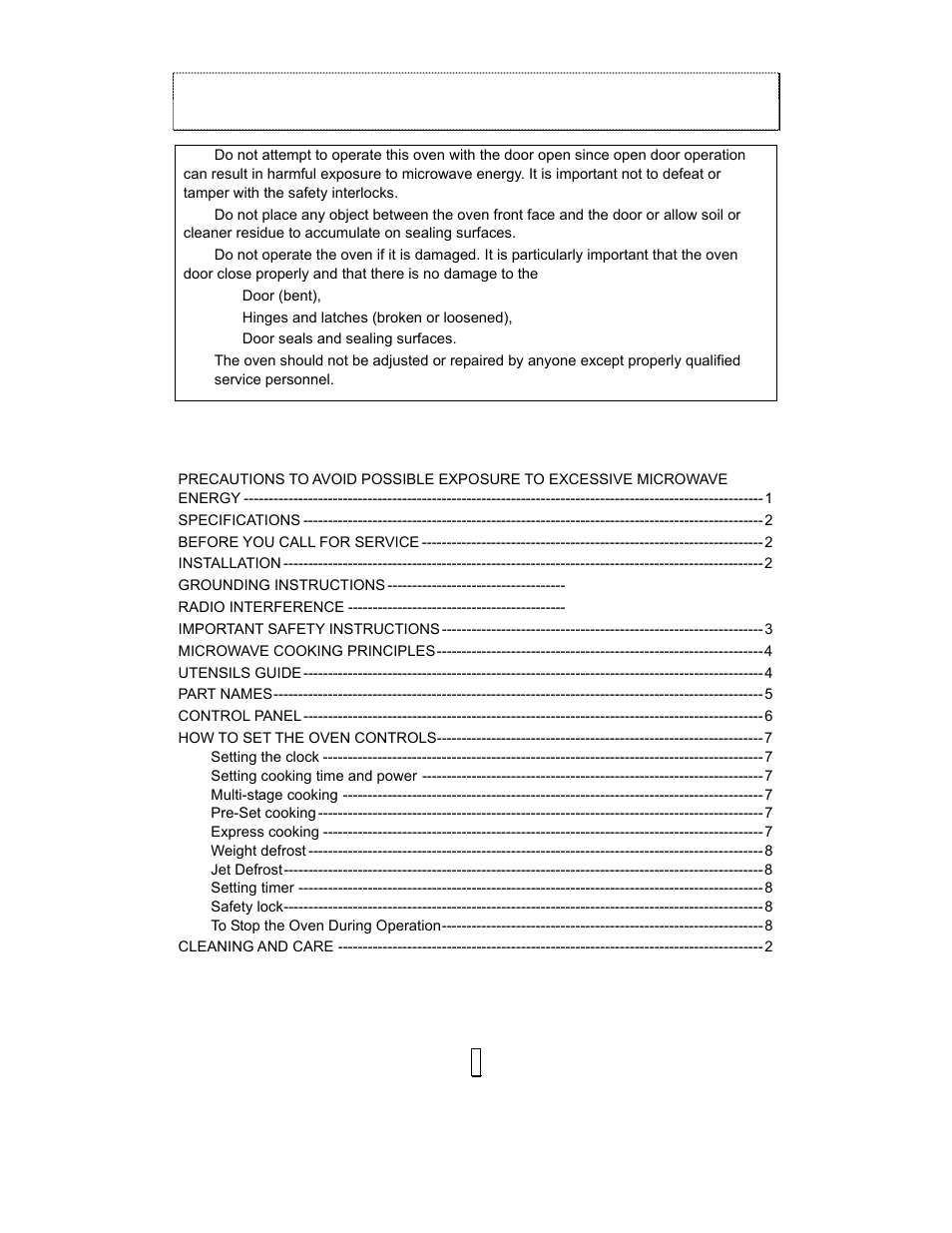 Sanyo EM-S8597V User Manual | Page 2 / 10