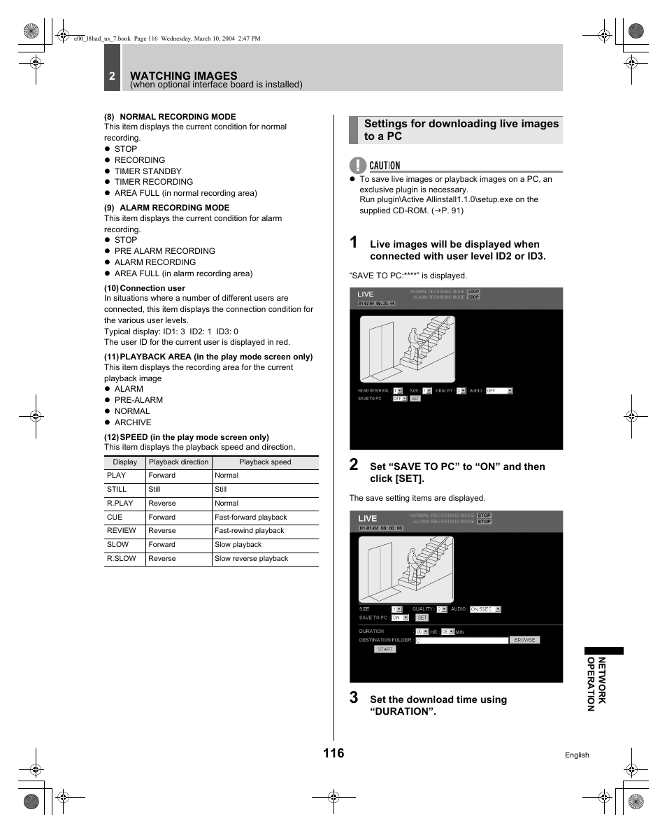 Sanyo DSR - 300 User Manual | Page 117 / 136