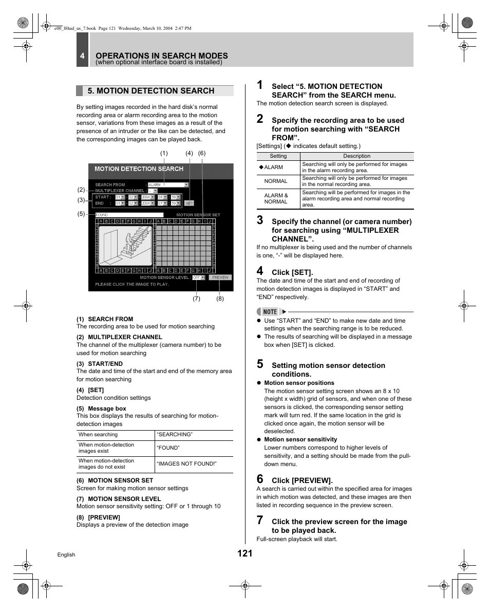 Sanyo DSR - 300 User Manual | Page 122 / 136