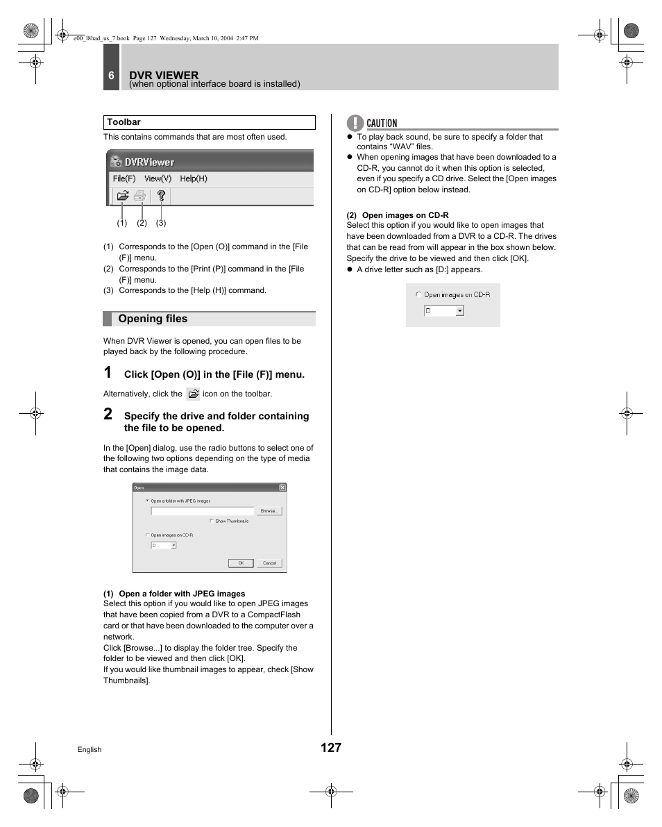 Sanyo DSR - 300 User Manual | Page 128 / 136