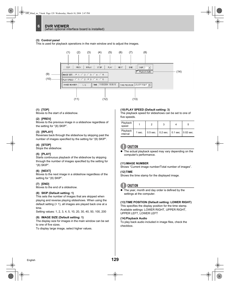 Dvr viewer 6 | Sanyo DSR - 300 User Manual | Page 130 / 136