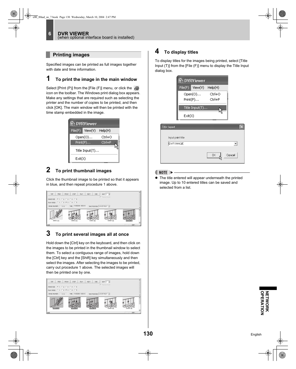 Sanyo DSR - 300 User Manual | Page 131 / 136
