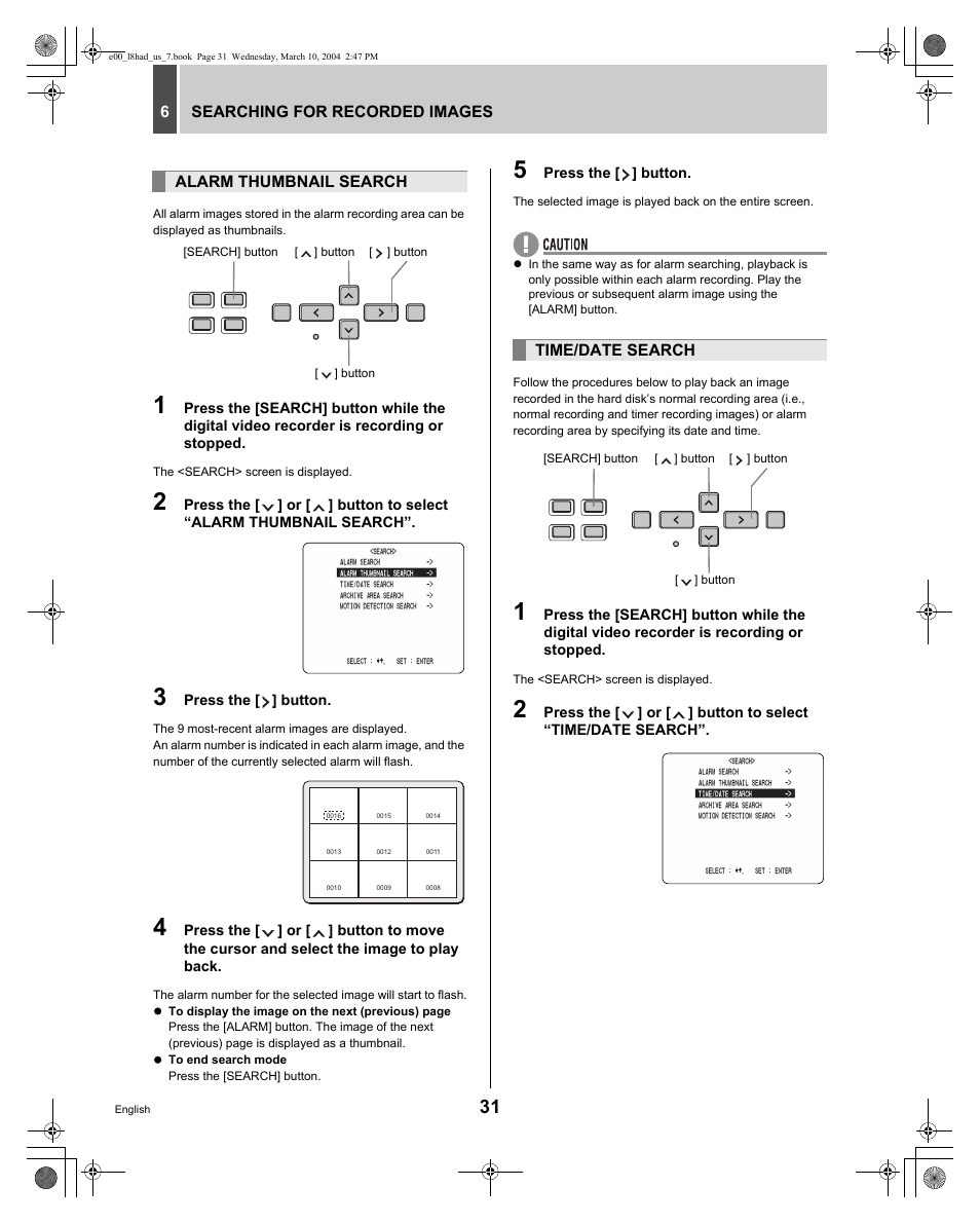 Sanyo DSR - 300 User Manual | Page 32 / 136
