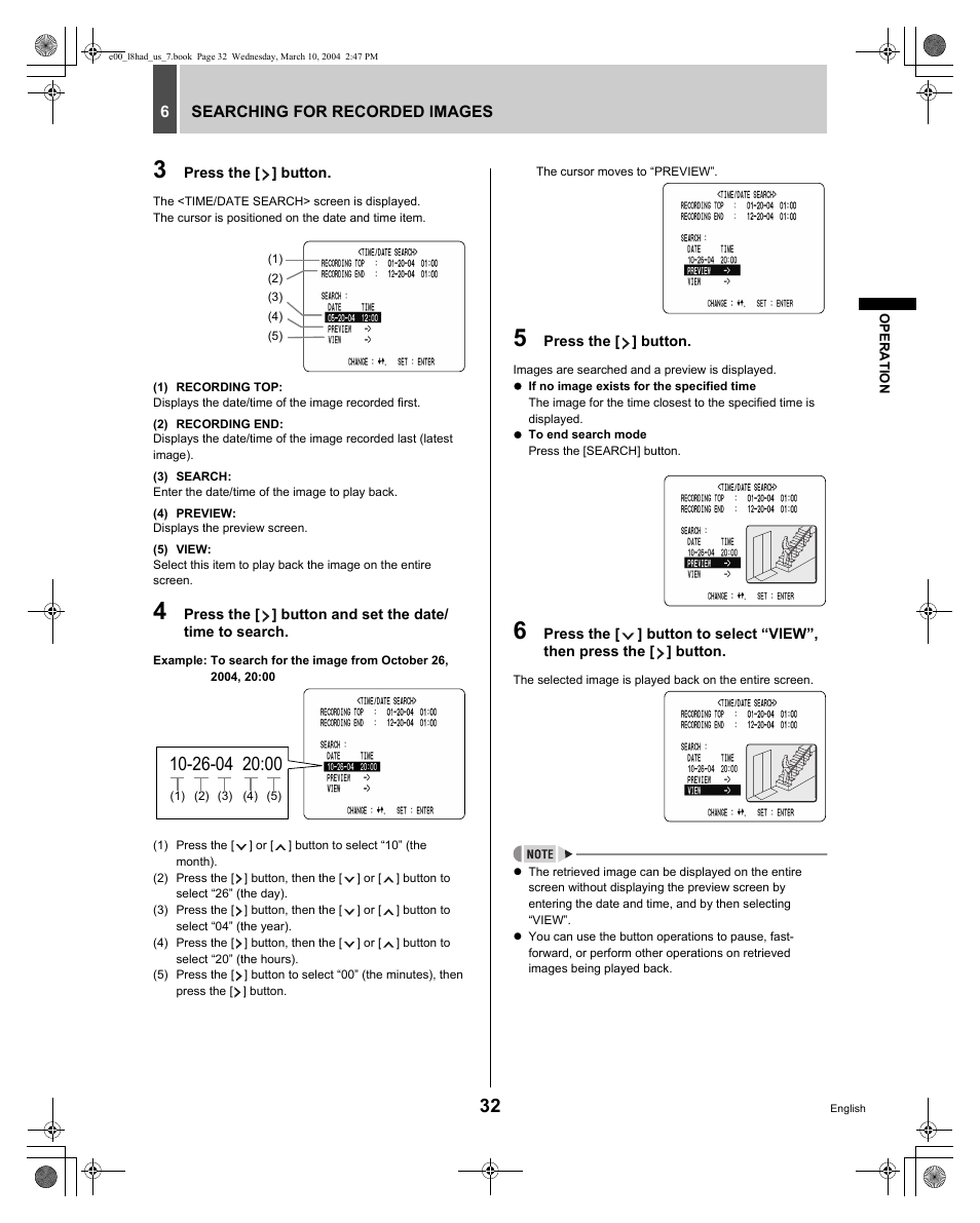 Sanyo DSR - 300 User Manual | Page 33 / 136