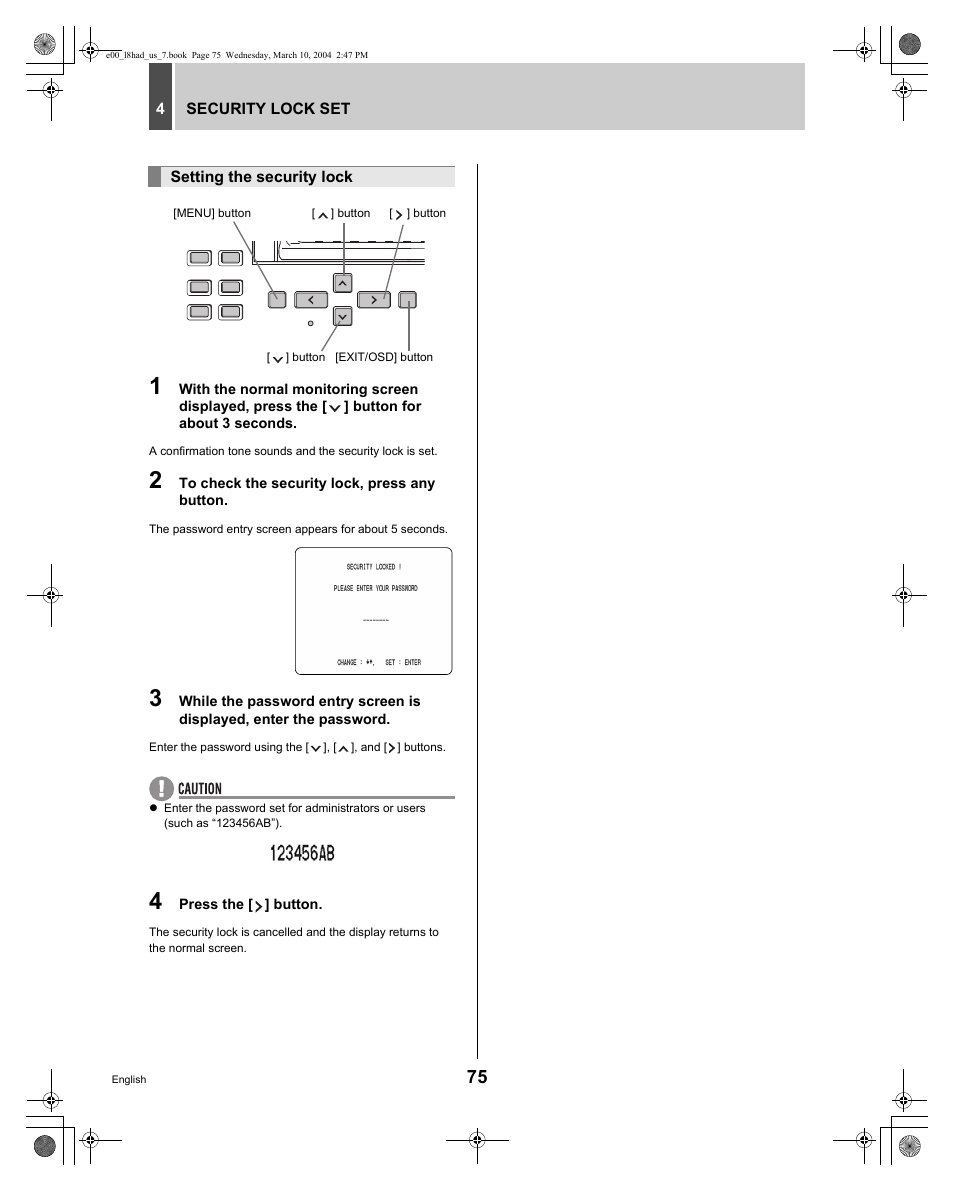 Sanyo DSR - 300 User Manual | Page 76 / 136