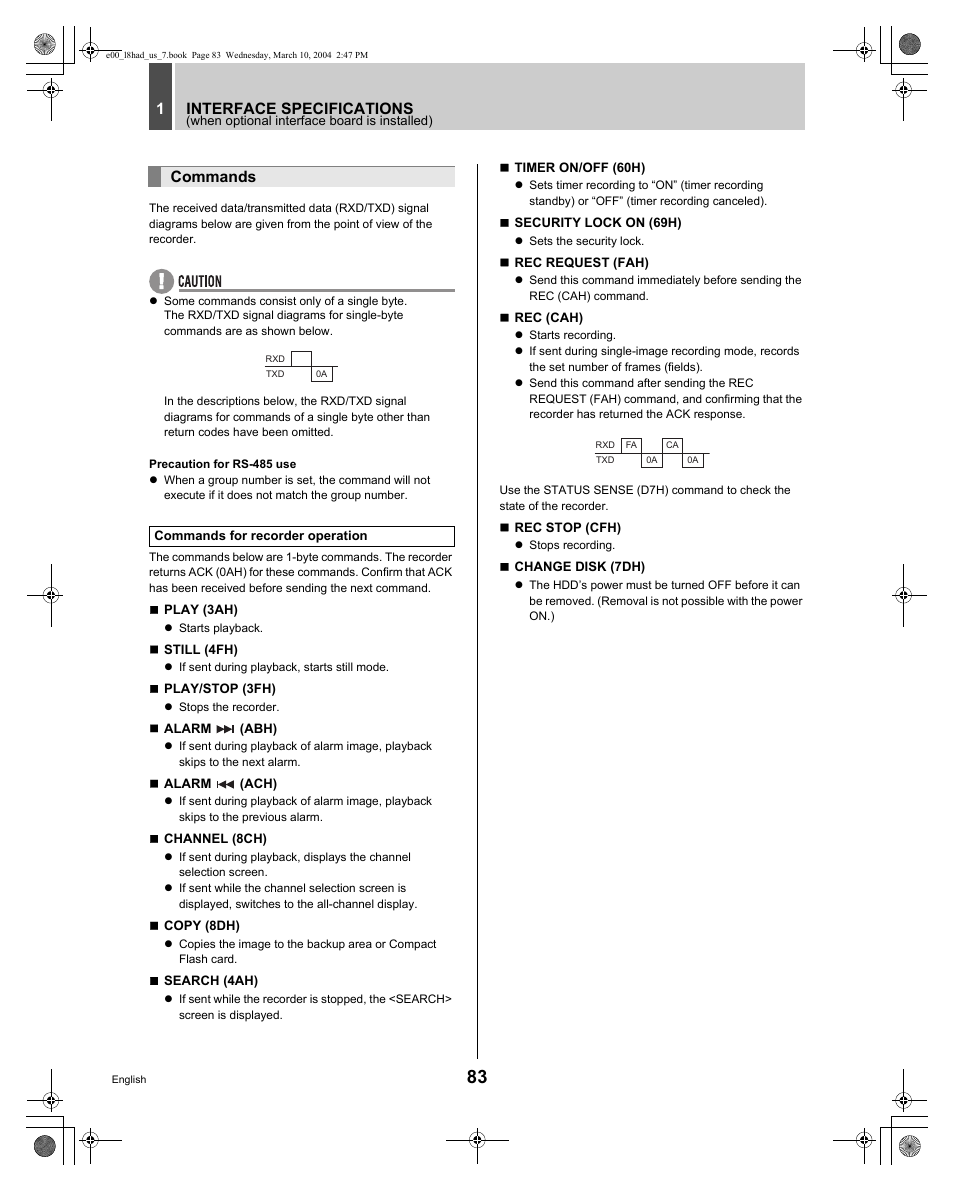 Sanyo DSR - 300 User Manual | Page 84 / 136