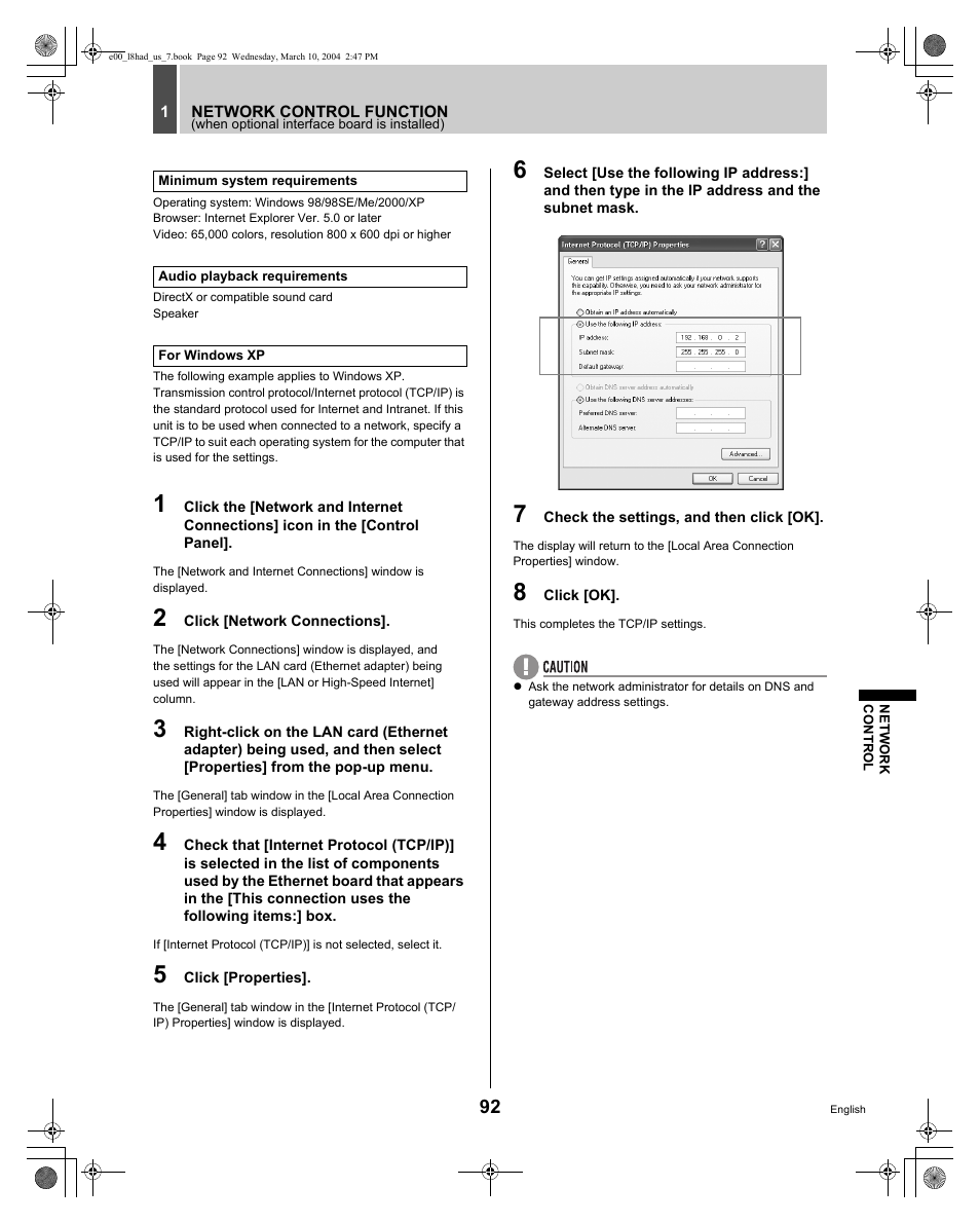 Sanyo DSR - 300 User Manual | Page 93 / 136