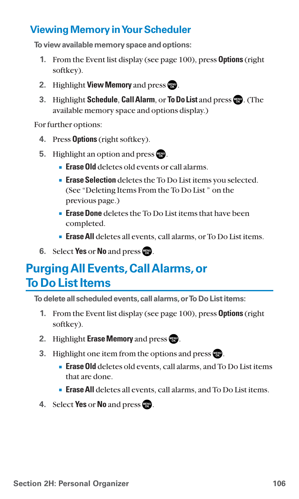 Viewing memory in your scheduler | Sanyo PCS Vision PM-8200 User Manual | Page 118 / 257