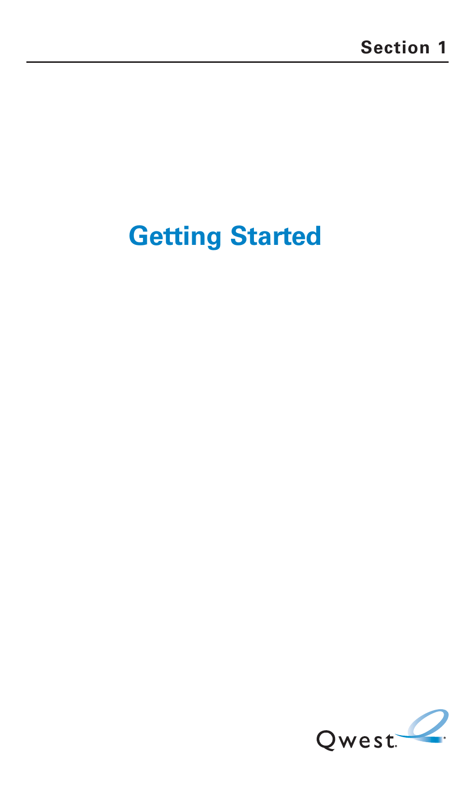 Section 1: getting started, Getting started | Sanyo PCS Vision PM-8200 User Manual | Page 13 / 257