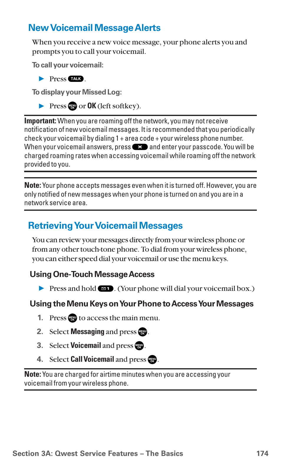 New voicemail message alerts, Retrieving your voicemail messages | Sanyo PCS Vision PM-8200 User Manual | Page 186 / 257